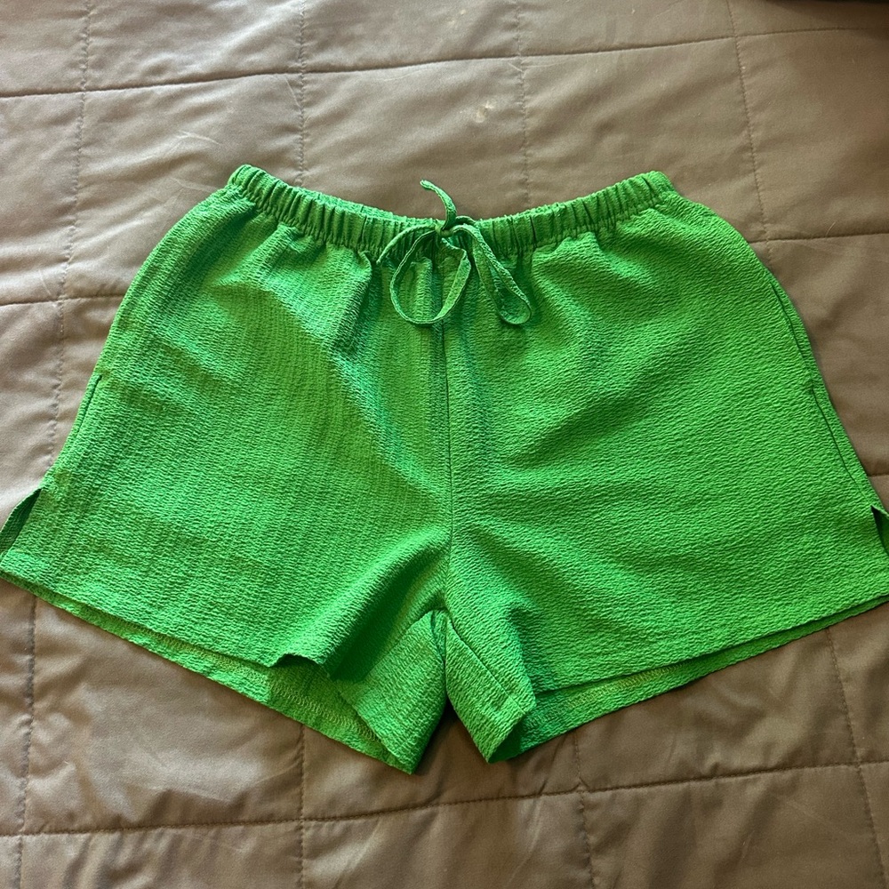 Green Women's Shorts